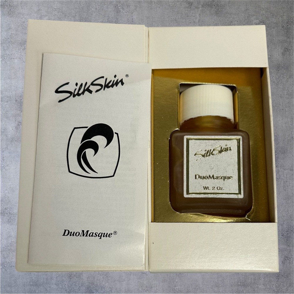 Vintage Silk Skin DuoMasque 2 oz Facial Mask NOS In Box Skincare Collectible